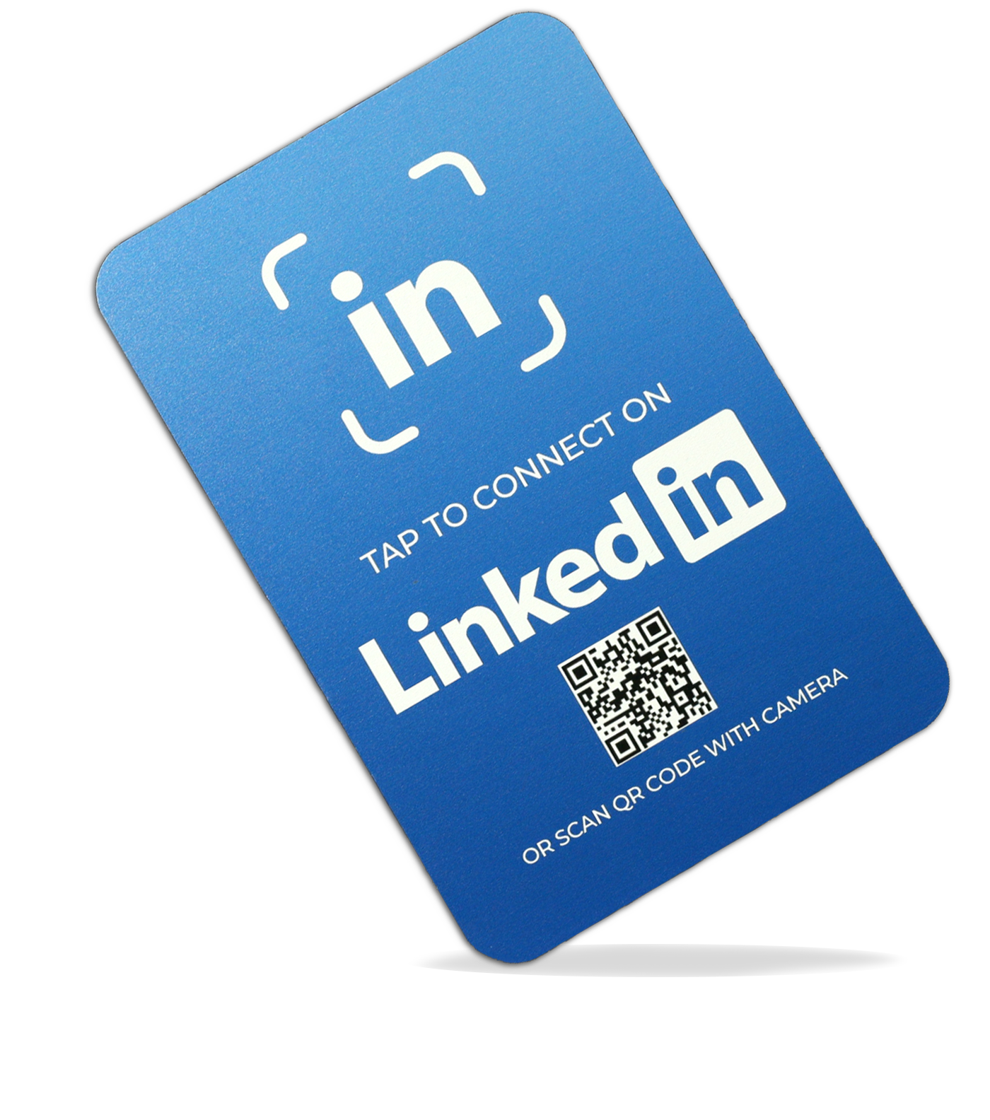 Contactless Linkedin Social Media A6 Sign
